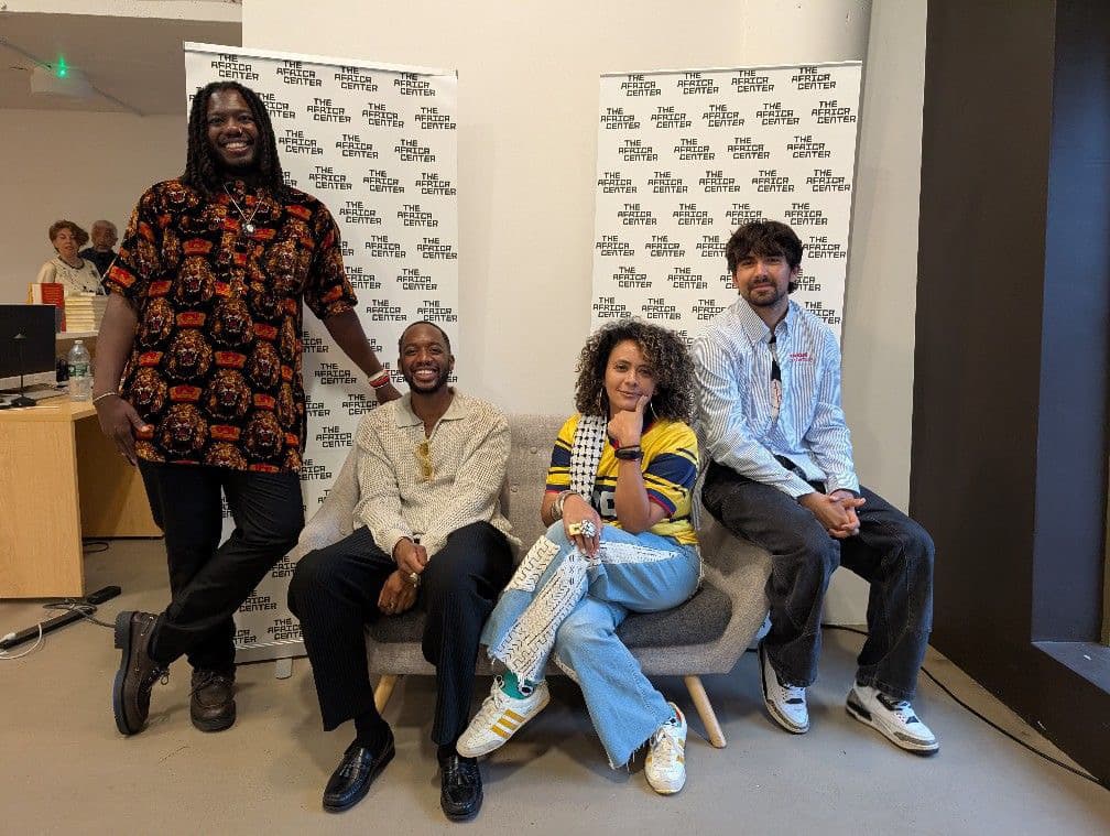 New York, A Football City panelists at The Africa Center