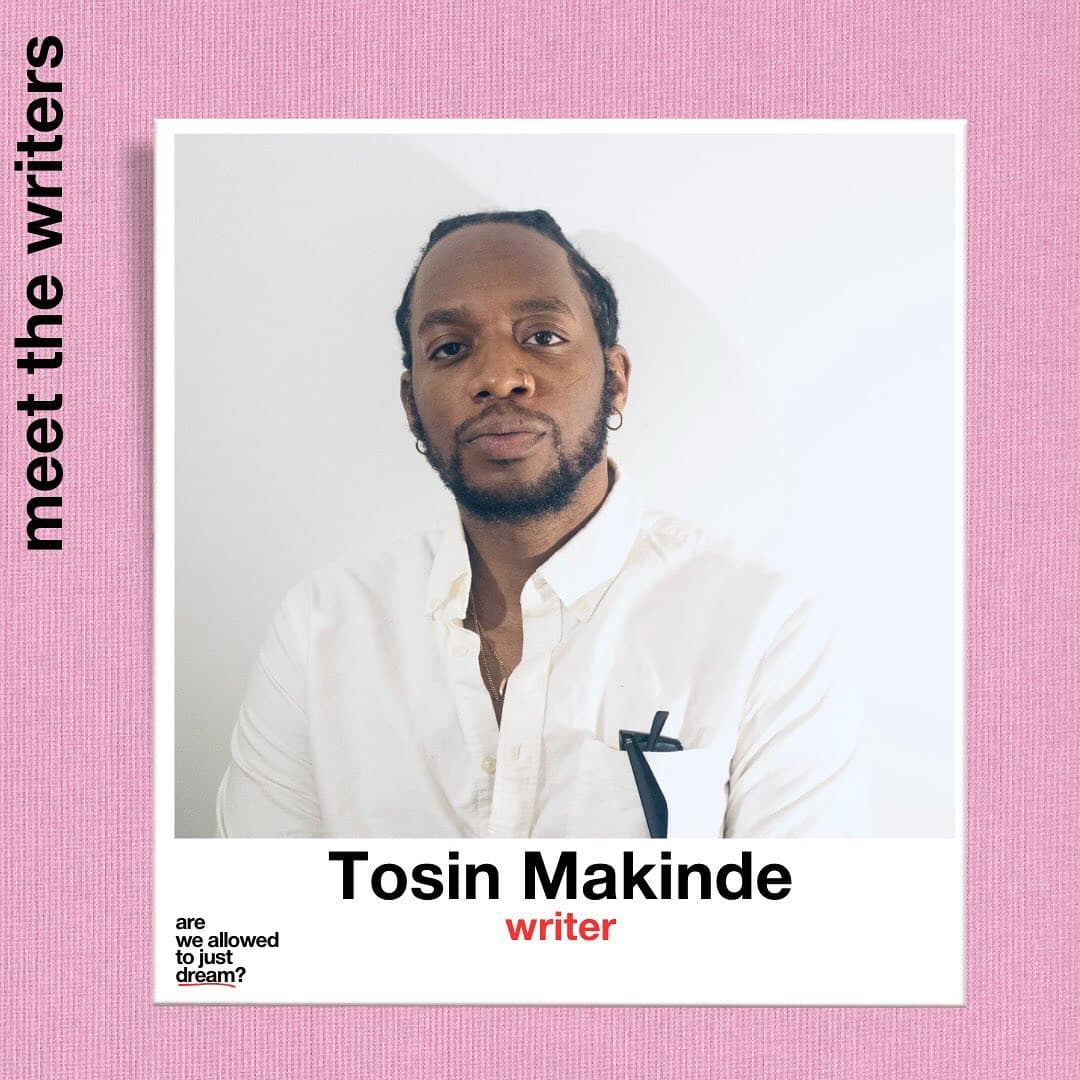 Are We Allowed to Just Dream — writer portrait