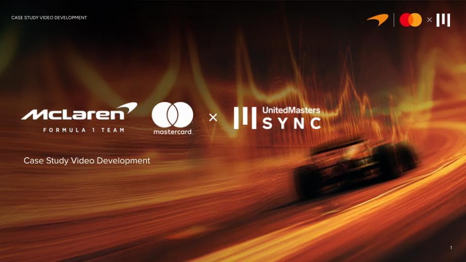 McLaren F1 case study review deck