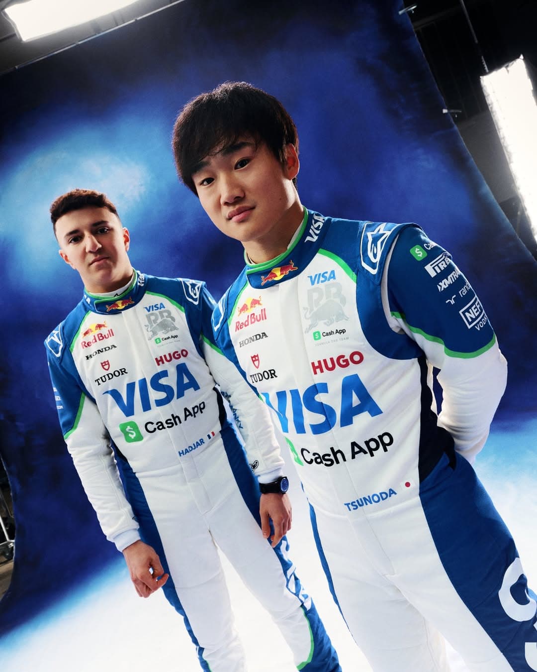 Visa Cash App RB F1 — Yuki Tsunoda and Isack Hadjar